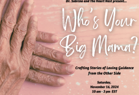 Who's Your Big Mama? Writing workshop graphic