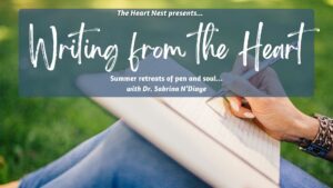 Writing from the Heart Workshops banner